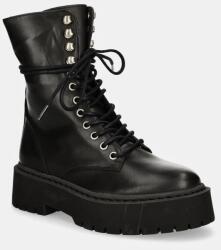 Steve Madden bőr bakancs Skywen - fekete Női 36