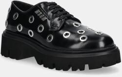 MSGM bőr félcipő - fekete Női 41