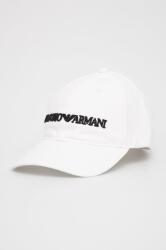 Emporio Armani pamut sapka - fehér Univerzális méret