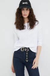 American Vintage pamut hosszúujjú - fehér S - answear - 25 990 Ft