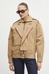 Bardot rövid kabát - bézs XL