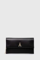 Patrizia Pepe bőr borítéktáska - fekete Univerzális méret