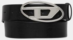 Diesel bőr öv OVAL D LOGO B-1DR W - fekete 80
