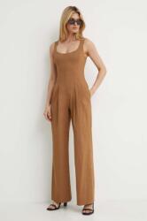 A. L. C A. L. C. vászon kezeslábas Isabel - barna S