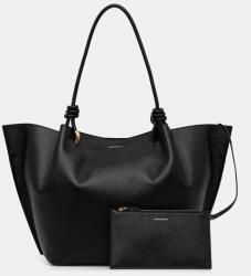 Coccinelle bőr táska FINN - fekete Univerzális méret