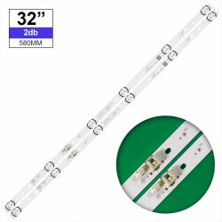  Háttérvilágítás Konka 32coll SZKK32D06-ZC22AG-08 6LED 3V 2db/csomag (SZKK32D06-ZC22AG-08)