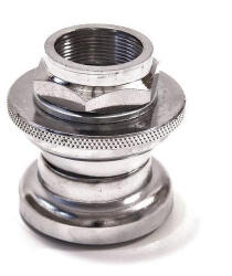  Kormányfej készlet menetes acél 1" cróm