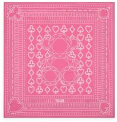 Tous selyemkendő All In - rózsaszín Univerzális méret