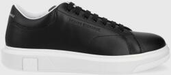 Giorgio Armani bőr sportcipő - fekete Férfi 44 - answear - 49 990 Ft