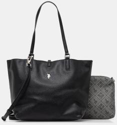 U. S. Polo Assn U. S. Polo Assn. shopper női műbőr Malibu - fekete Univerzális méret