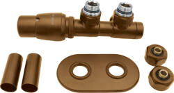 Deante bal oldali termosztatikus radiátorszelep, matt barna AGI CZL1 (AGI_CZL1)