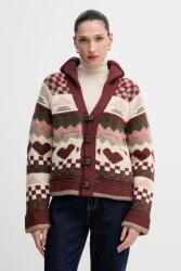 Barbour gyapjú kardigán RUBY - piros L