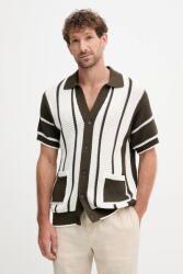 Frescobol Carioca pamut kardigán - zöld M