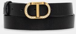 Twinset bőr öv - fekete M - answear - 29 190 Ft