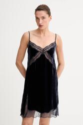 Zadig&Voltaire selyemkeverékes ruha - sötétkék L