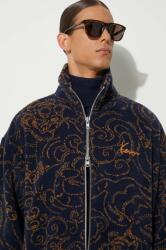 KENZO gyapjú pulóver Star Tiger Jacket - sötétkék M
