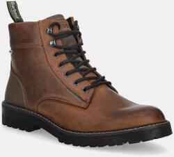 Barbour magasszárú bőr cipő Harrison - barna Férfi 46