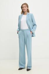 Calvin Klein nadrág gyapjú keverékből - kék 38