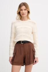 Hoss Intropia Női Pamut Pulóver - bézs S