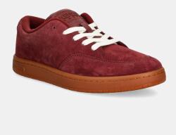 Kenzo velúr sportcipő Dome Low Top Sneakers - burgundia Férfi 44