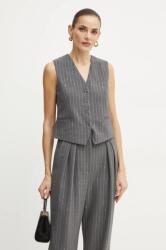 Simona Corsellini mellény gyapjú keverékből - szürke 36