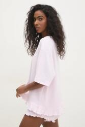 Answear. LAB pamut pizsama - rózsaszín XS - answear - 30 990 Ft