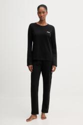 Fila pamut pizsama - fekete XS