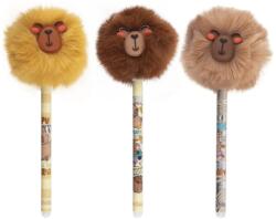 Colorino Golyóstoll COLORINO radírozható Pom Pom Capybara kupakos 0, 5 mm kék írásszín (R01867PTR) - tonerpiac