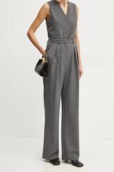 Simona Corsellini nadrág gyapjú keverékből - szürke 38