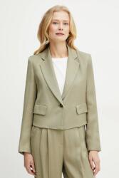Marella blézer vászonkeverékből Emme by Marella - zöld 42
