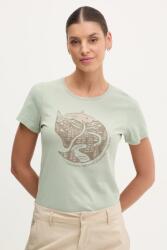 Fjallraven t-shirt Arctic Fox - zöld M