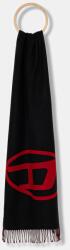 Diesel gyapjú sál S-IMON - fekete Univerzális méret - answear - 49 590 Ft