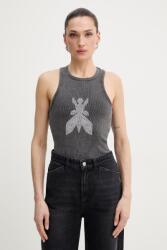 Patrizia Pepe top - szürke 40 - answear - 49 990 Ft