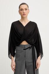 MM6 Maison Margiela felső - fekete S - answear - 148 990 Ft