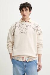 Desigual pamut melegítőfelső SEAN - bézs S