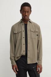 G-Star RAW férfi pamut ing Marine Slim - zöld L - answear - 24 990 Ft