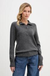 Lacoste gyapjú pulóver - szürke 38 - answear - 80 990 Ft