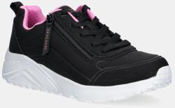 Skechers gyerek sportcipő UNO LITE EASY ZIP - fekete 28.5