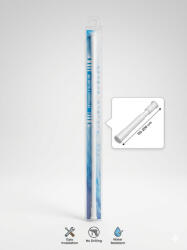 Viva Style Zuhanyfüggönytartó-rúd - egyenes - állítható/ teleszkópos - fehér - 110-200 cm (77T11020)