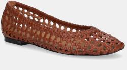 Billi Bi bőr balerina cipő - barna Női 37 - answear - 58 990 Ft