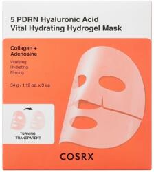 COSRX 5 PDRN Hya Acid Vital Hydrogel Sheet Mask - 3 x 34 g Masca de fata