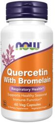 NOW Quercetină cu bromelaină - 60 capsule vegetale