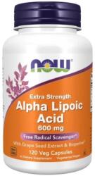 NOW Acid alfa lipoic 600 mg - 120 capsule vegetale