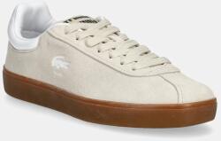Lacoste velúr sportcipő BASESHOT - bézs Női 39