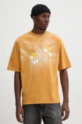 A-cold-wall* pamut póló Schematic - sárga L