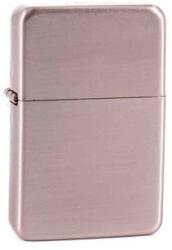 Angelo Szálcsiszolt króm benzines öngyújtó - letisztult kivitel (A-245430-20)