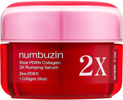 numbuzin No. 2 Rose PDRN Collagen 2X Plumping Serum - Bőrfeszesítő Szérum 30ml