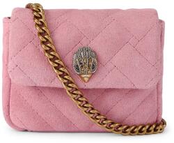 Kurt Geiger London velúr táska Kensington - rózsaszín Univerzális méret
