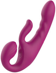  SEX HD Co-op Bliss - felcsatolható csiklókaros vibrátor (lila) - erotikashow