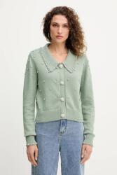 Silvian Heach kardigán kasmír keverékből NOLLEY - zöld XL